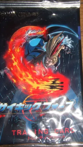 1996 Psychic Force Sealed Bag Randoma Trading Collection Card