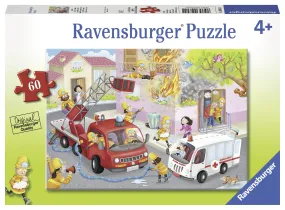 60 pc Puzzle - Firefighter Rescue