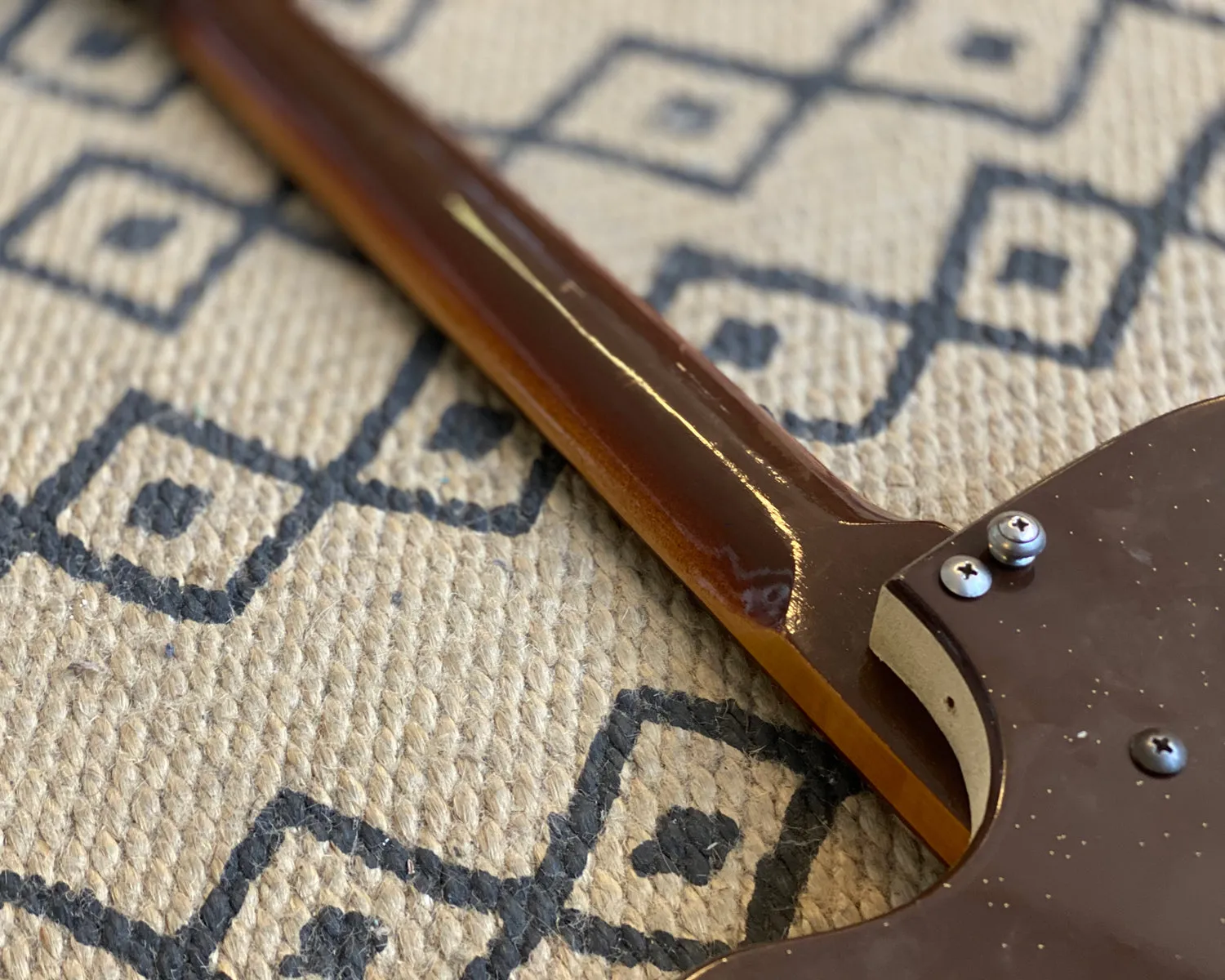 '61 Silvertone U1 Shortscale - Brown Sparkle