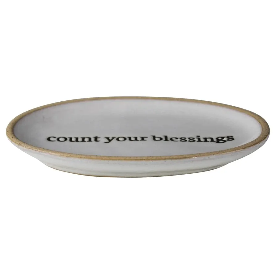Affirmation Tray - Count Your Blessings