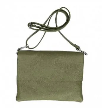 AMELIA  Italian leather clutch/cross body bag