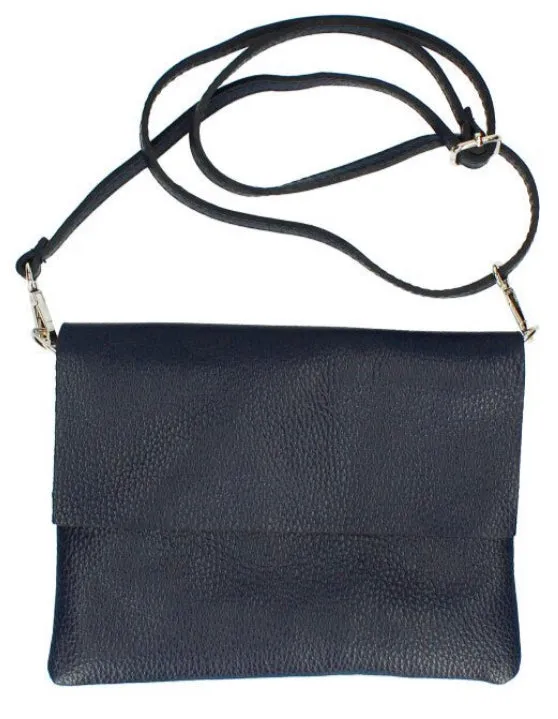 AMELIA  Italian leather clutch/cross body bag