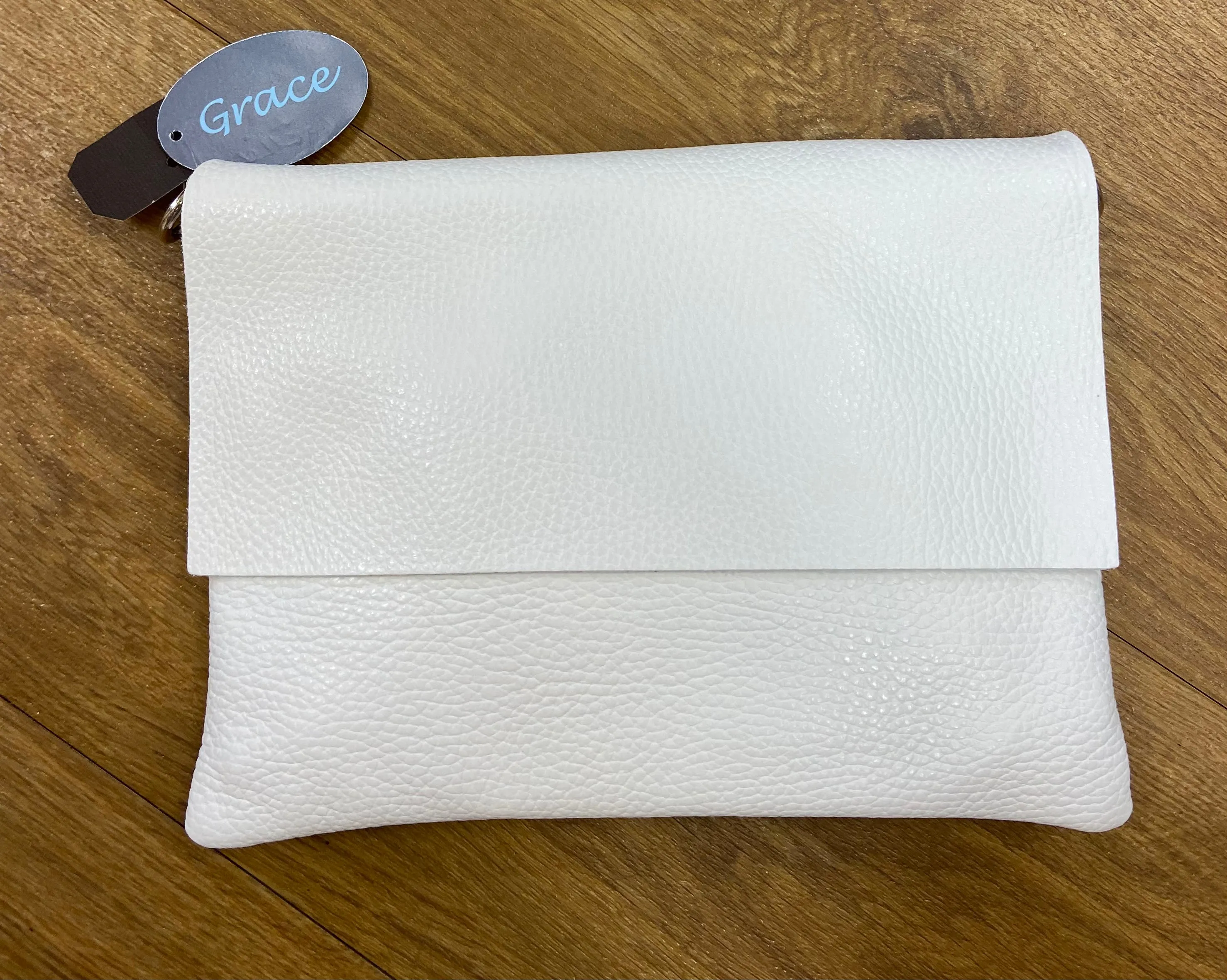 AMELIA  Italian leather clutch/cross body bag