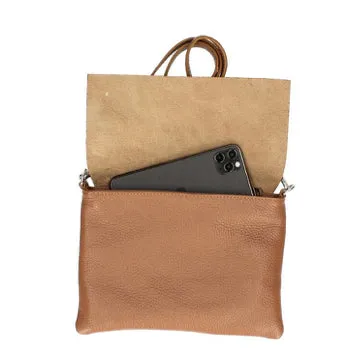 AMELIA  Italian leather clutch/cross body bag