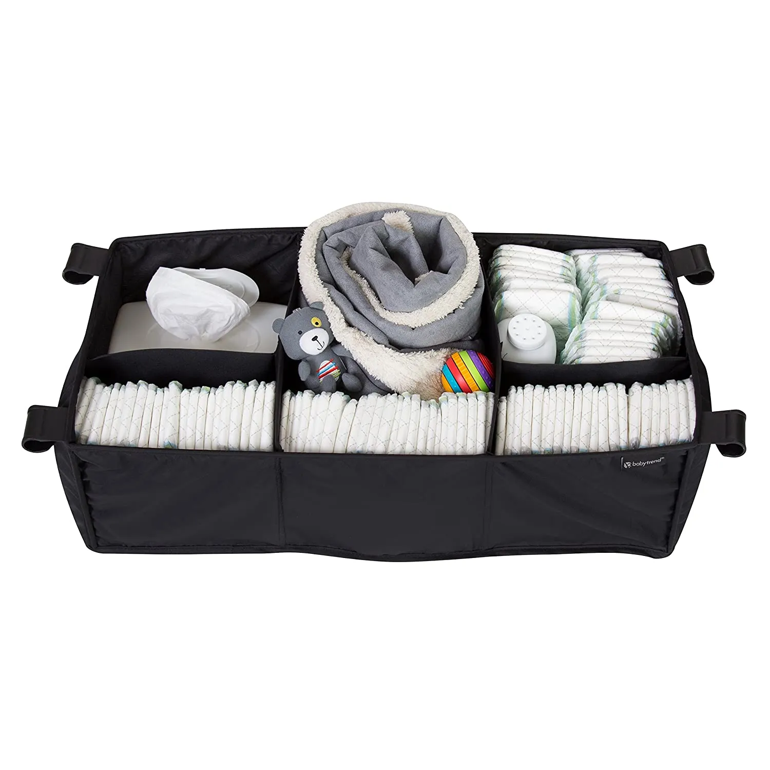 Baby Trend Unisex Portable Deluxe Infant Twin Play Nursery Center, Circle Tech