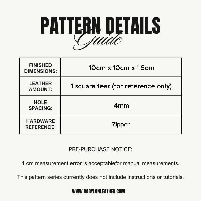 BABYLON™ Cartoon Coin Purse DIY Pattern AAB-815