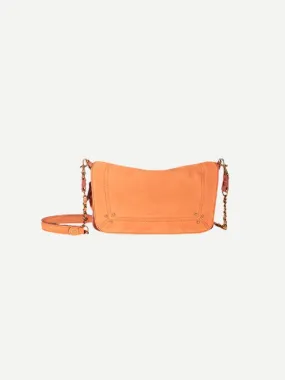Bobi Small in Corail Split Suede