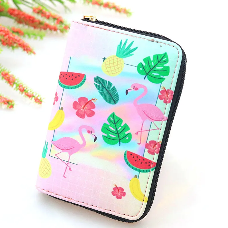Cartoon Bird Coin Storage Coin Purse Key Case Boys Girls Wallet