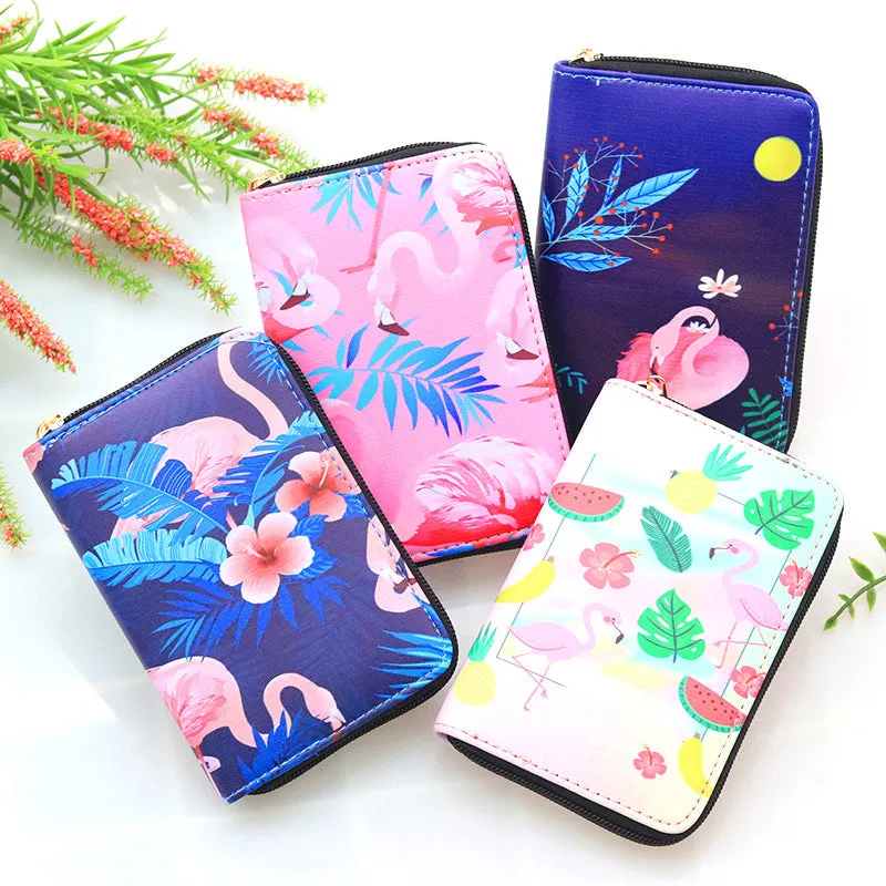 Cartoon Bird Coin Storage Coin Purse Key Case Boys Girls Wallet