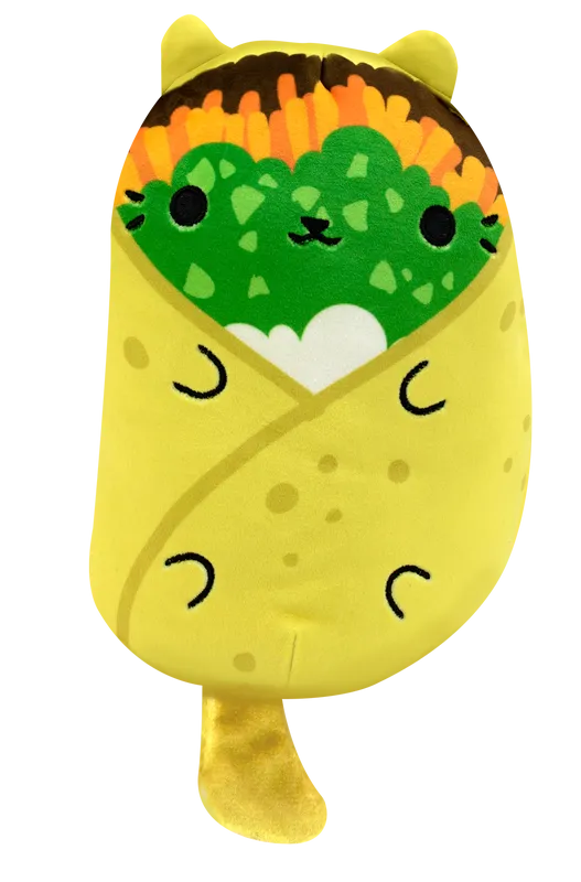 Cats Vs Pickles Gold Series Bean Bag #158 Burrito