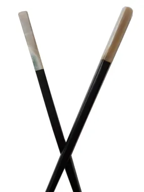 Chopsticks Ebony And Abalone 4Cm