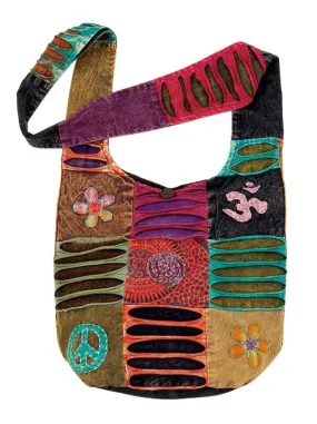 Corner Flower Spiral Monk Bag