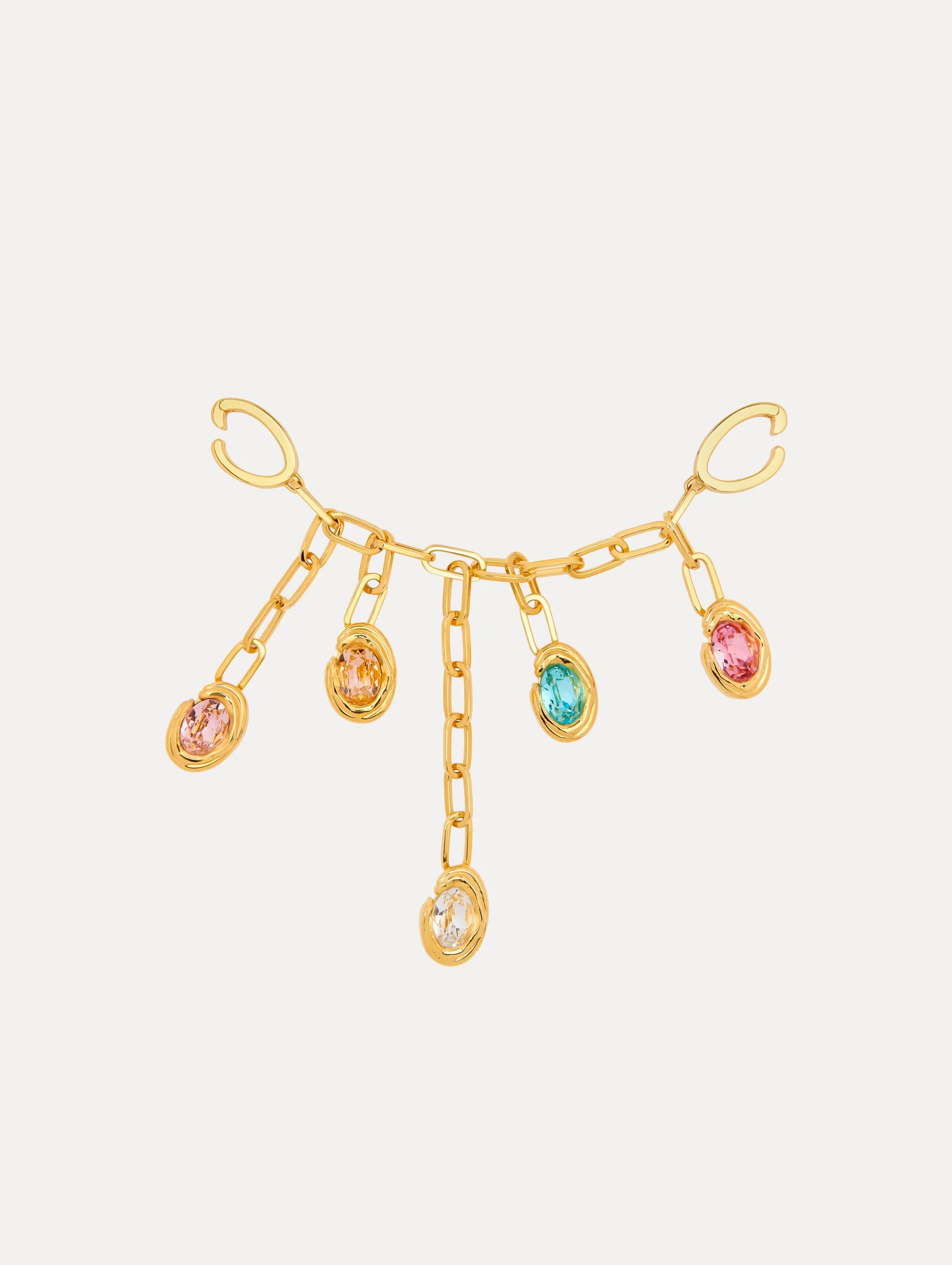 Crystal O Bag Charm