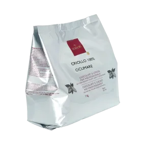 Domori Bulk Dark Ocumare Chocolate Drops 100% 1kg