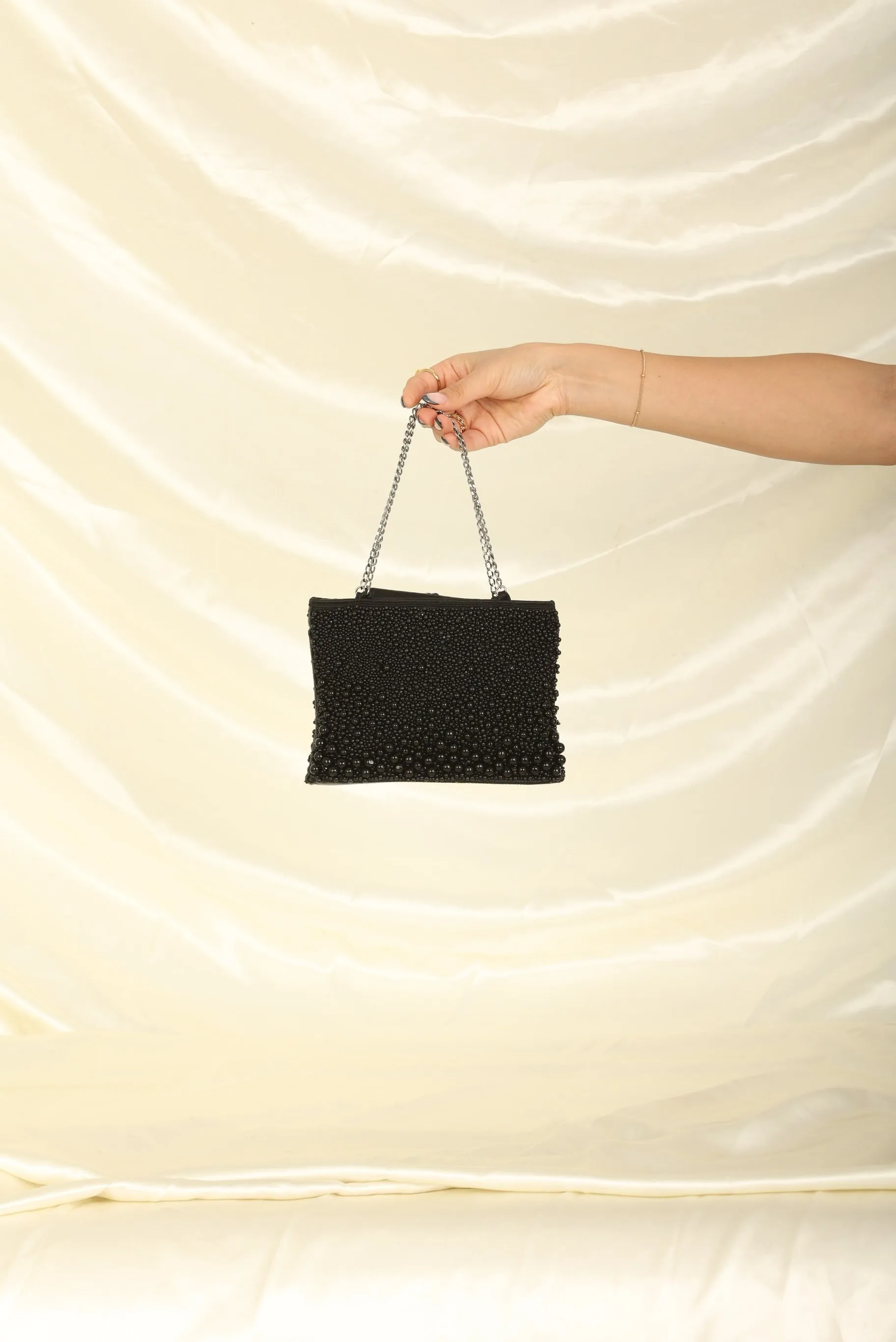 Extremely Rare CL 2000 Beaded Mini Chain Tote