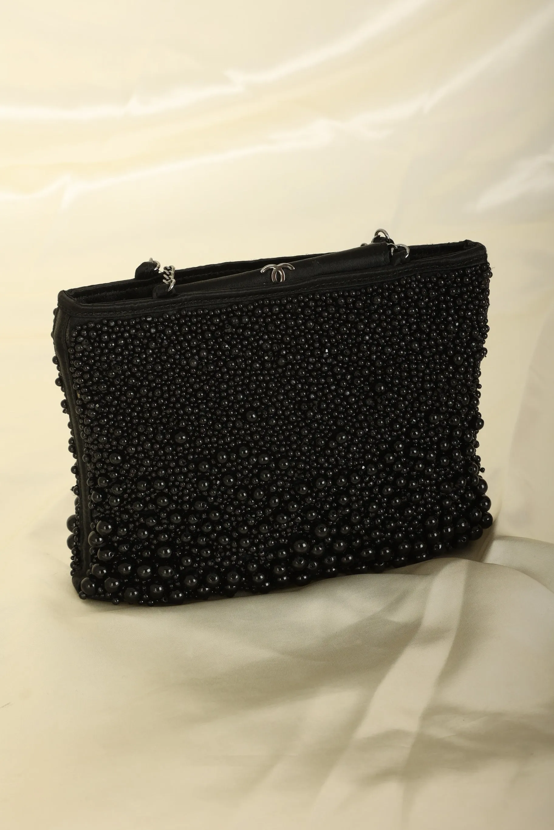 Extremely Rare CL 2000 Beaded Mini Chain Tote