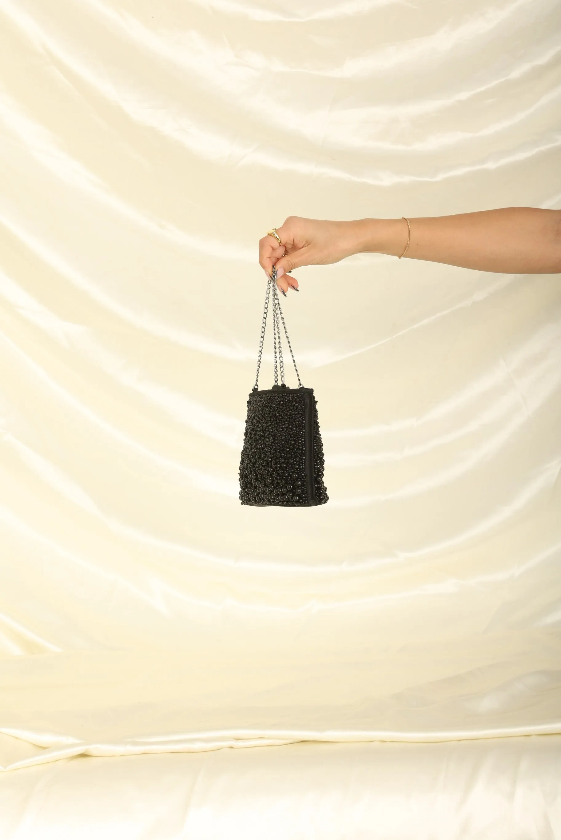 Extremely Rare CL 2000 Beaded Mini Chain Tote