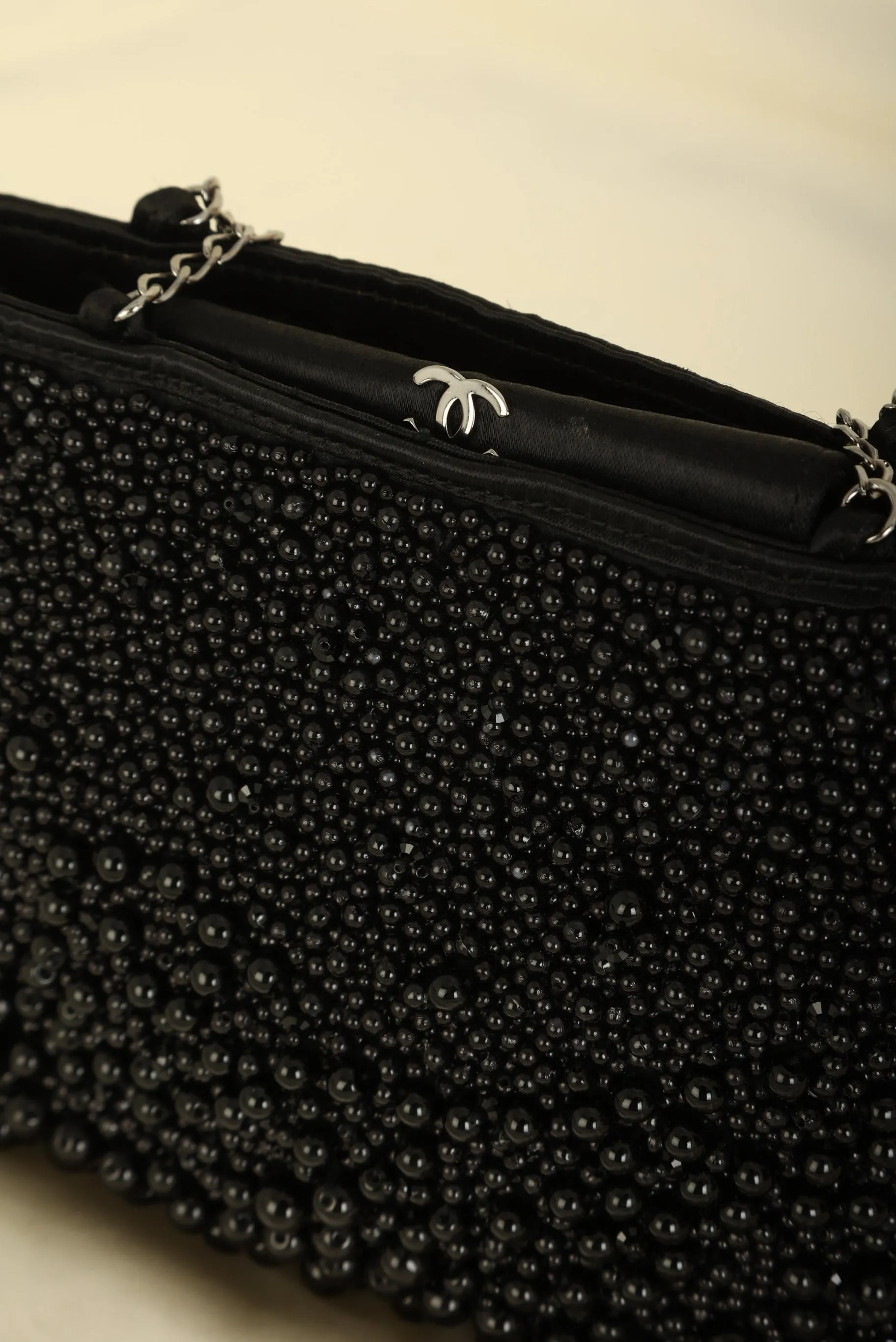 Extremely Rare CL 2000 Beaded Mini Chain Tote