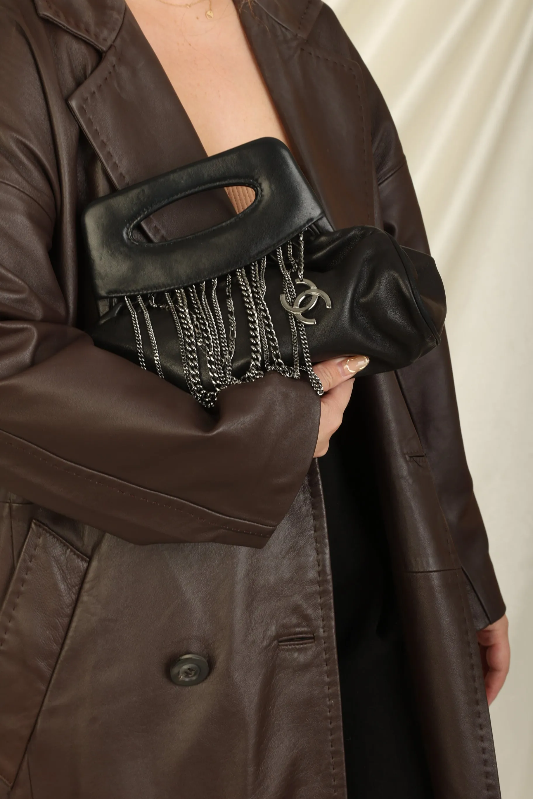 Extremely Rare CL Chain Handle Bag