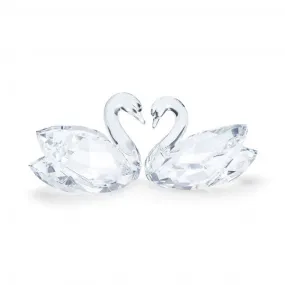 Feathered Beauties Crystal Swan Couple 5493713