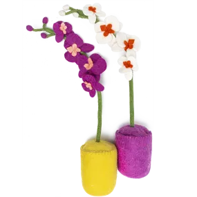 Felt Orchid Pot