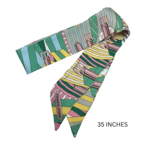 France Paris Scarf - Blue
