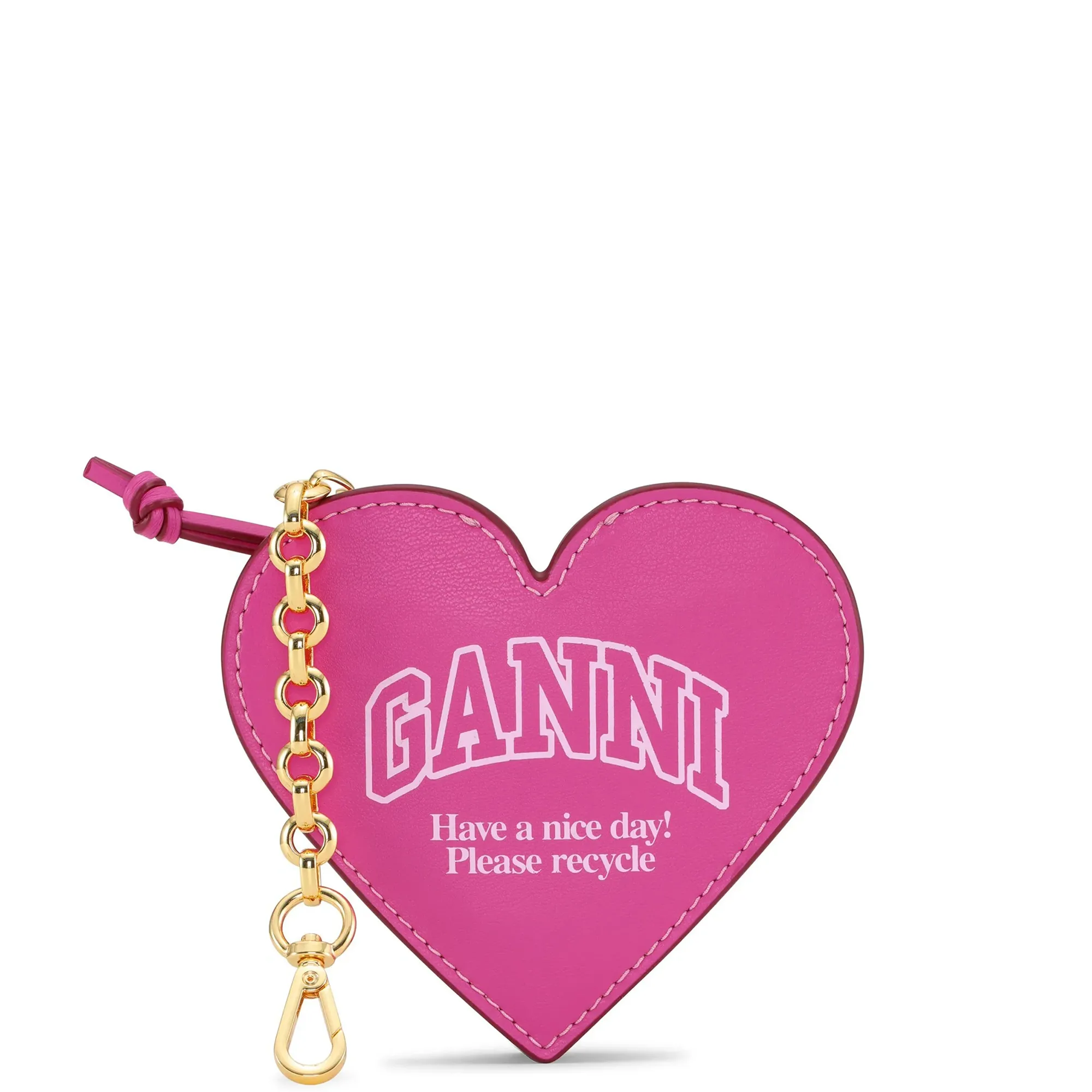 Funny Heart Zipped Coin Purse