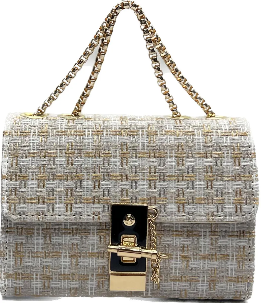 Gretchen Ivory Purse