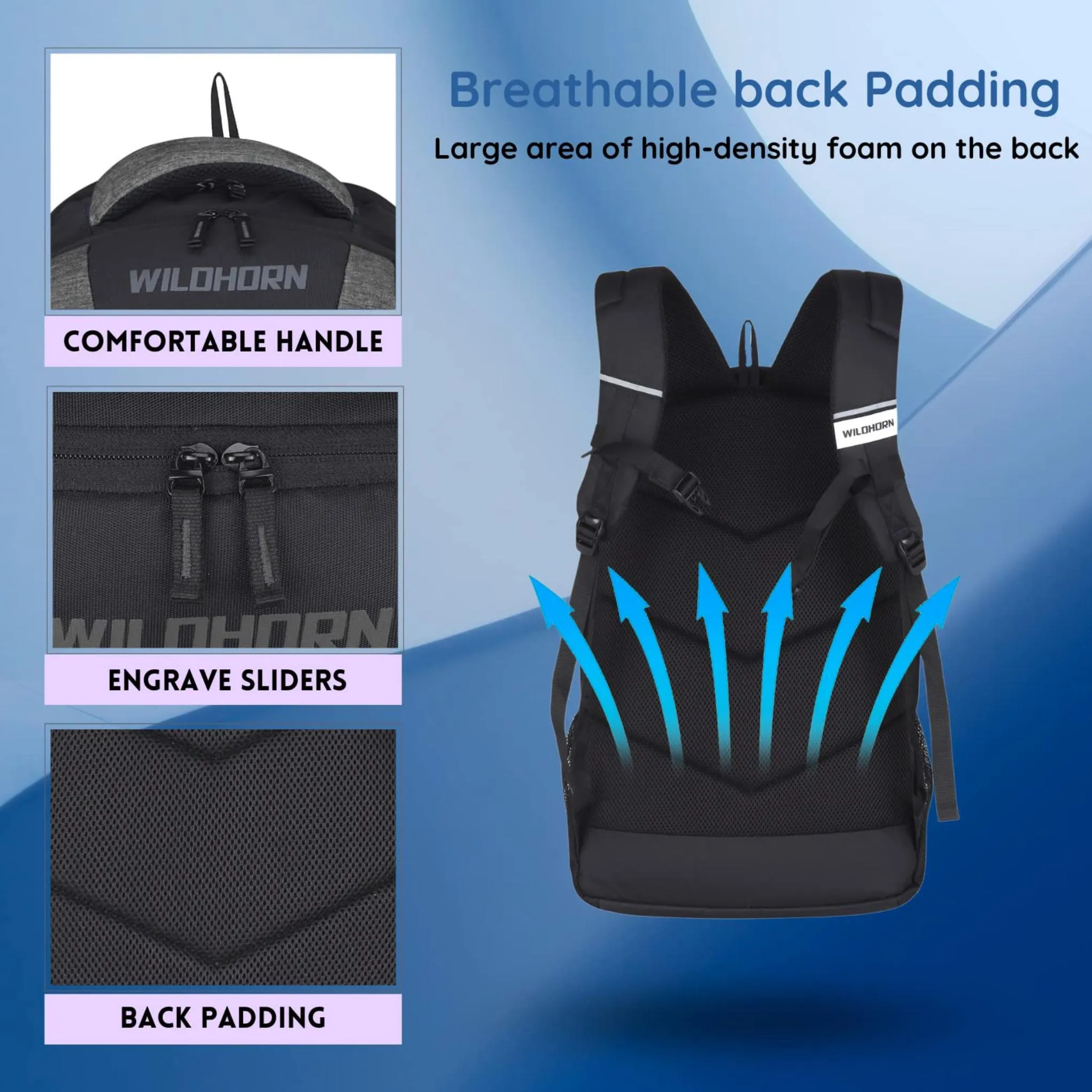 HAMBURG Laptop Backpack for Men & Women