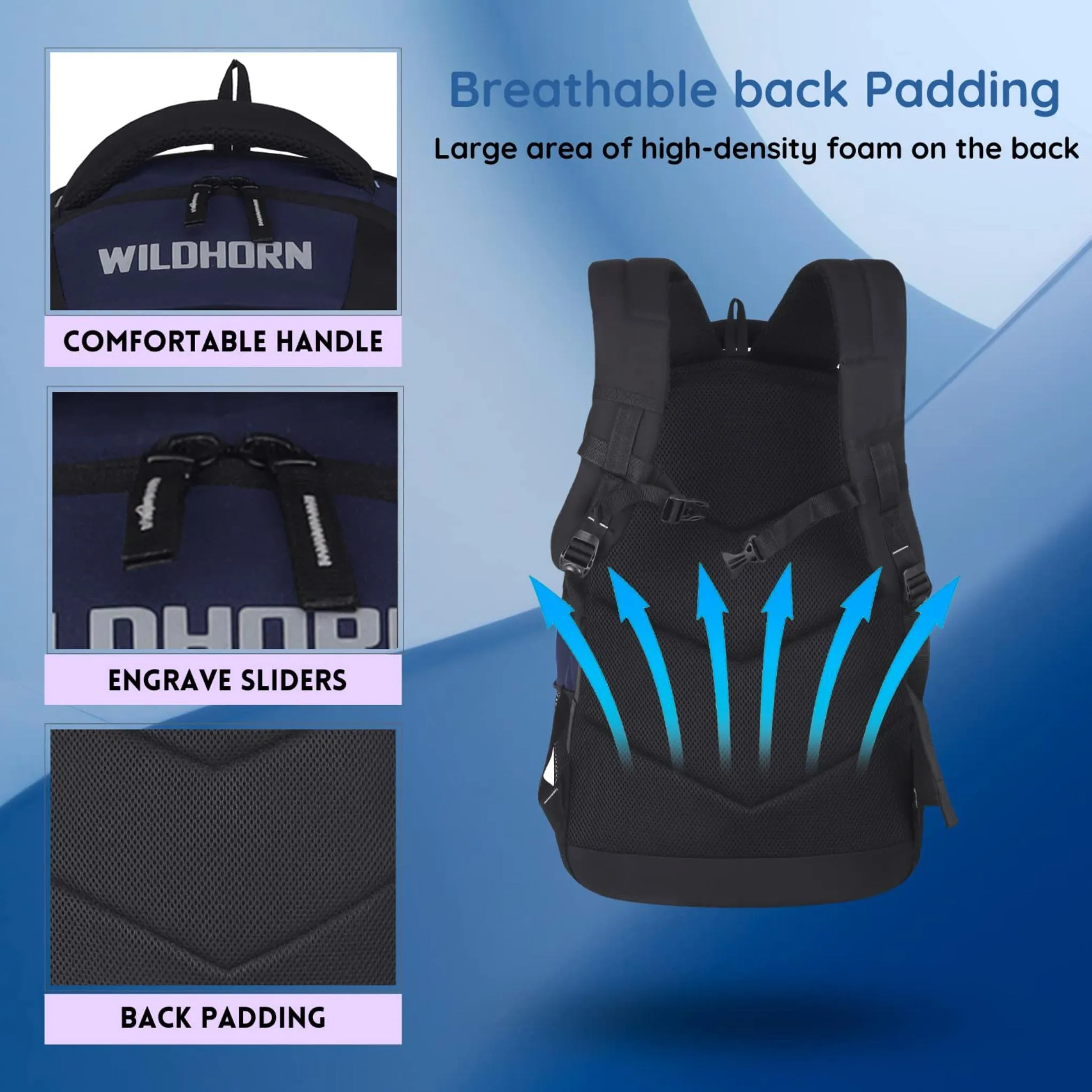 HAMBURG Laptop Backpack for Men & Women