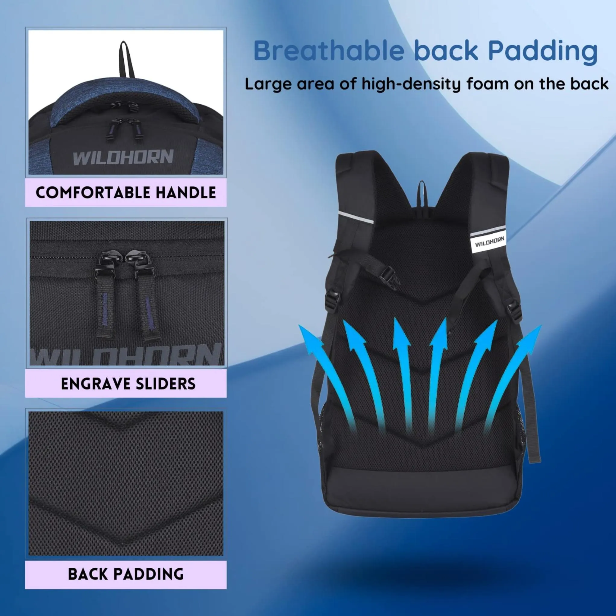 HAMBURG Laptop Backpack for Men & Women