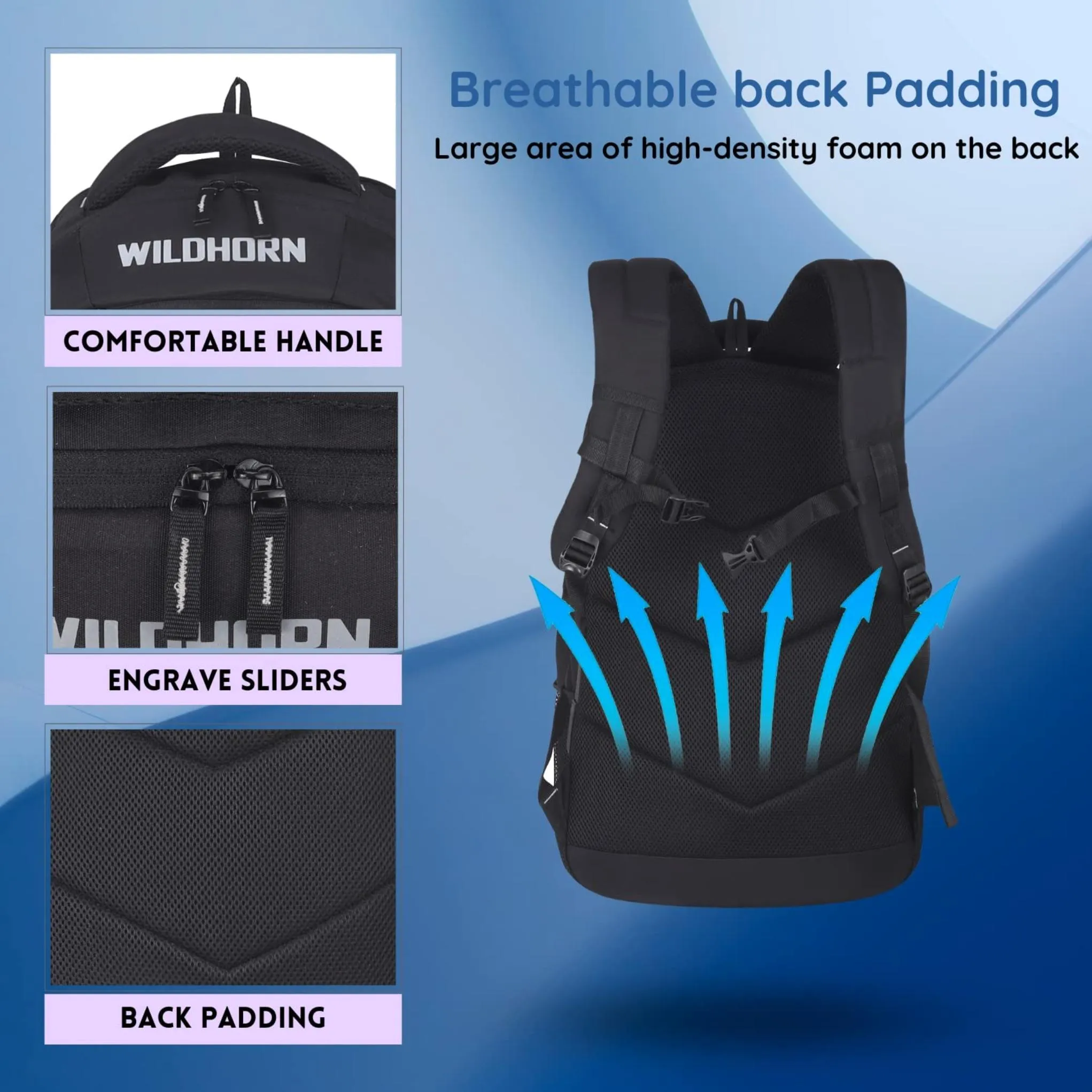 HAMBURG Laptop Backpack for Men & Women