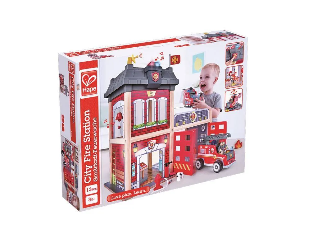 Hape Fire Station (Direct Shipping UK Only)