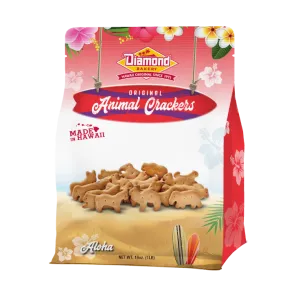 Hawaiian Jungle Animal Crackers, Original  (16oz)