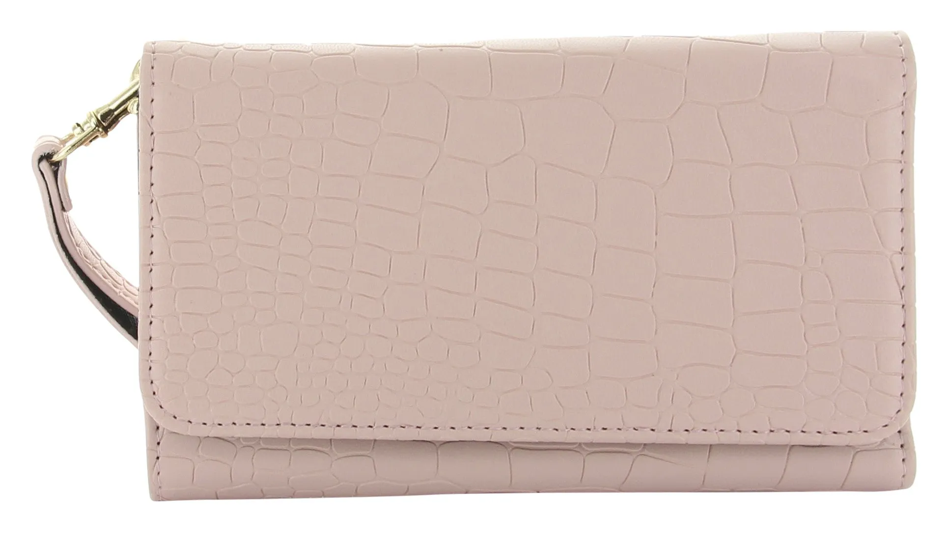 Holdit Button Purse Croc Series Universal (4 Card Pockets)