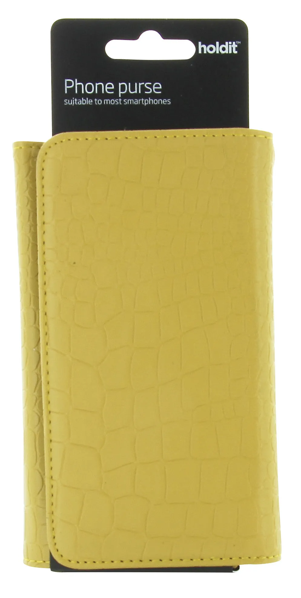 Holdit Button Purse Croc Series Universal (4 Card Pockets)