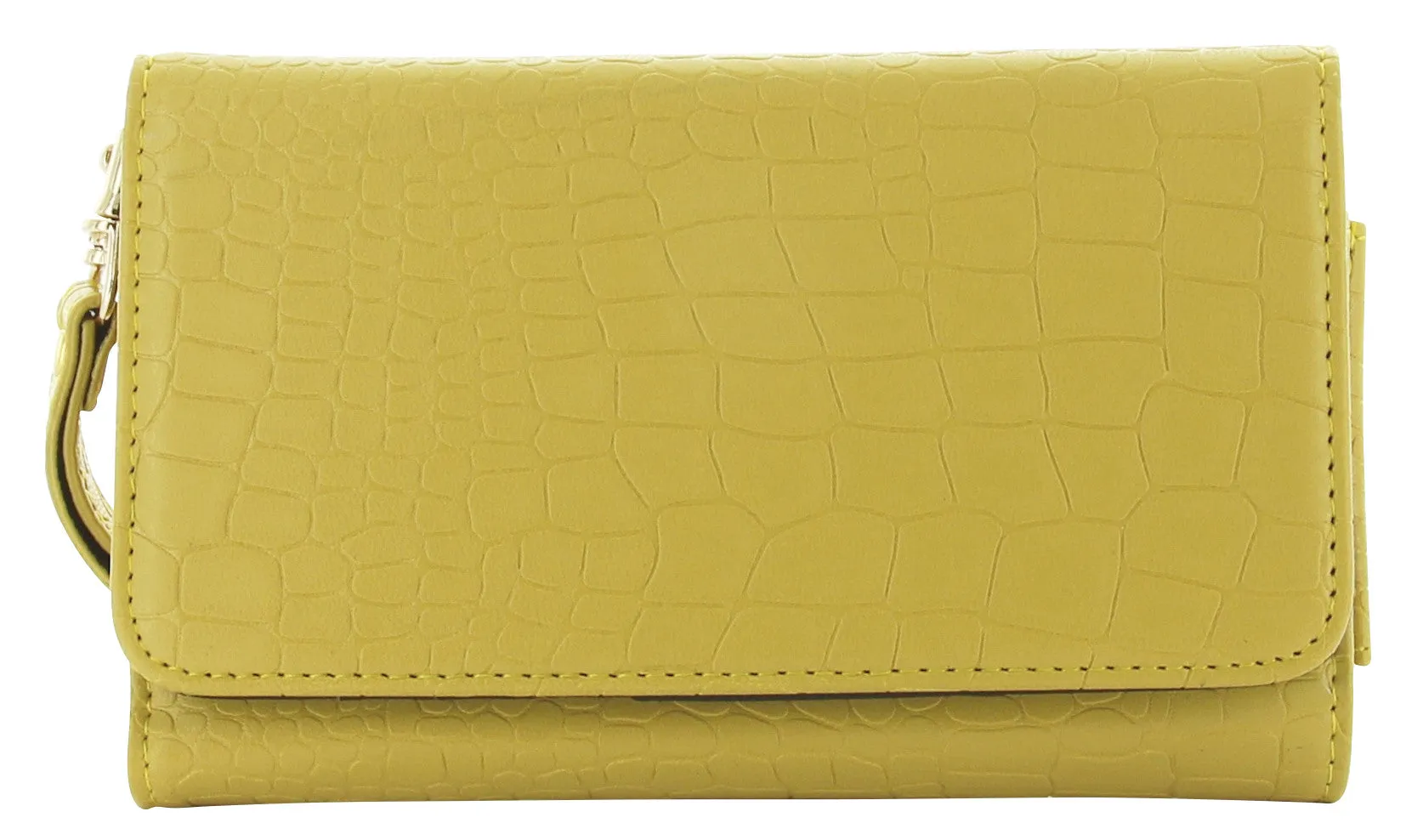Holdit Button Purse Croc Series Universal (4 Card Pockets)