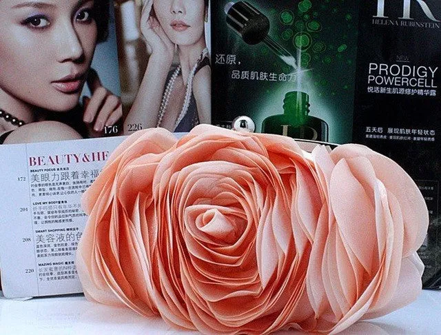 Hot Evening Bag Flower Bride Purse