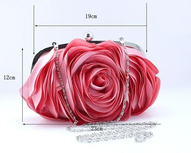 Hot Evening Bag Flower Bride Purse
