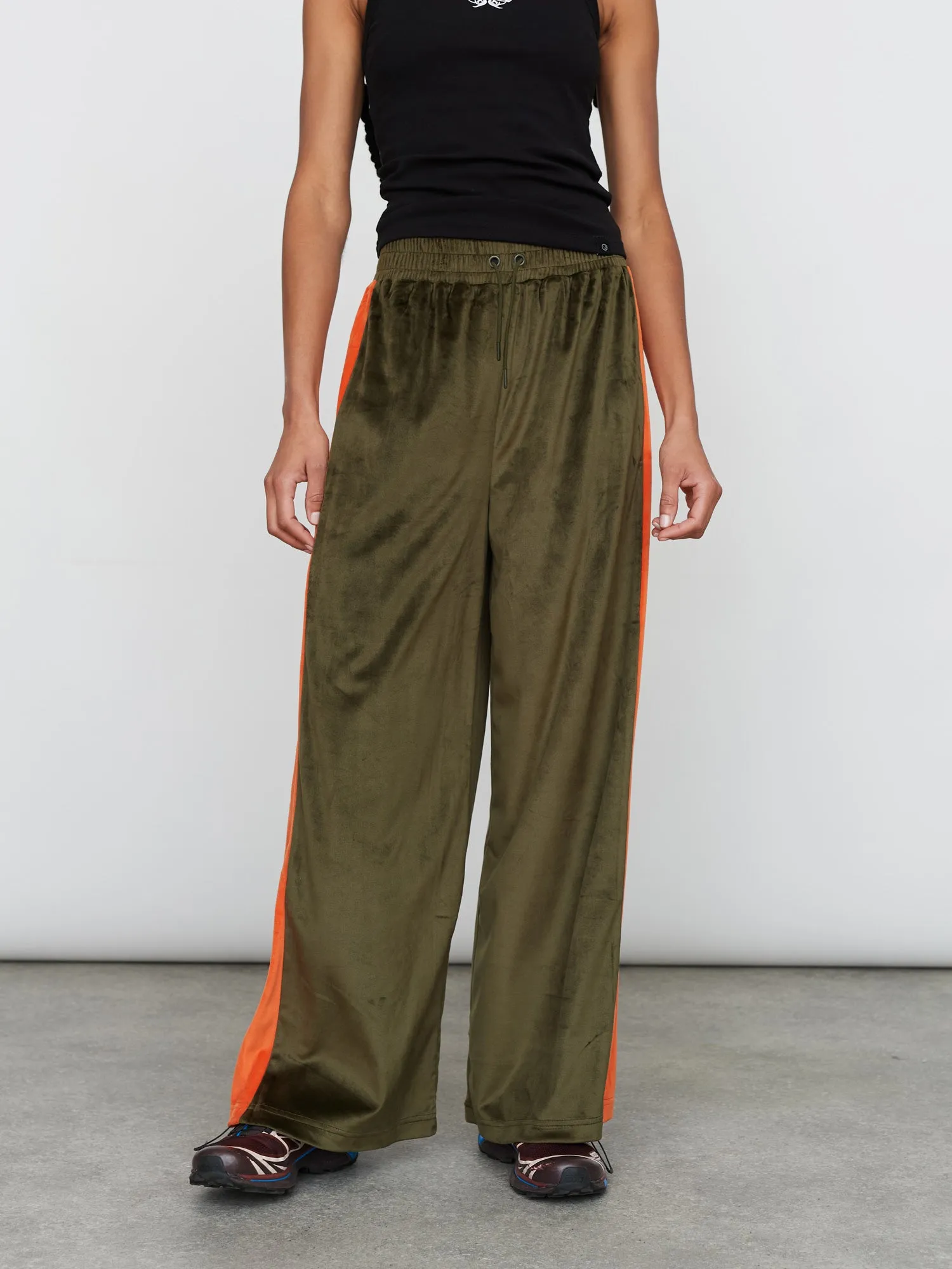 Lavaland Wide Leg Velour Pants