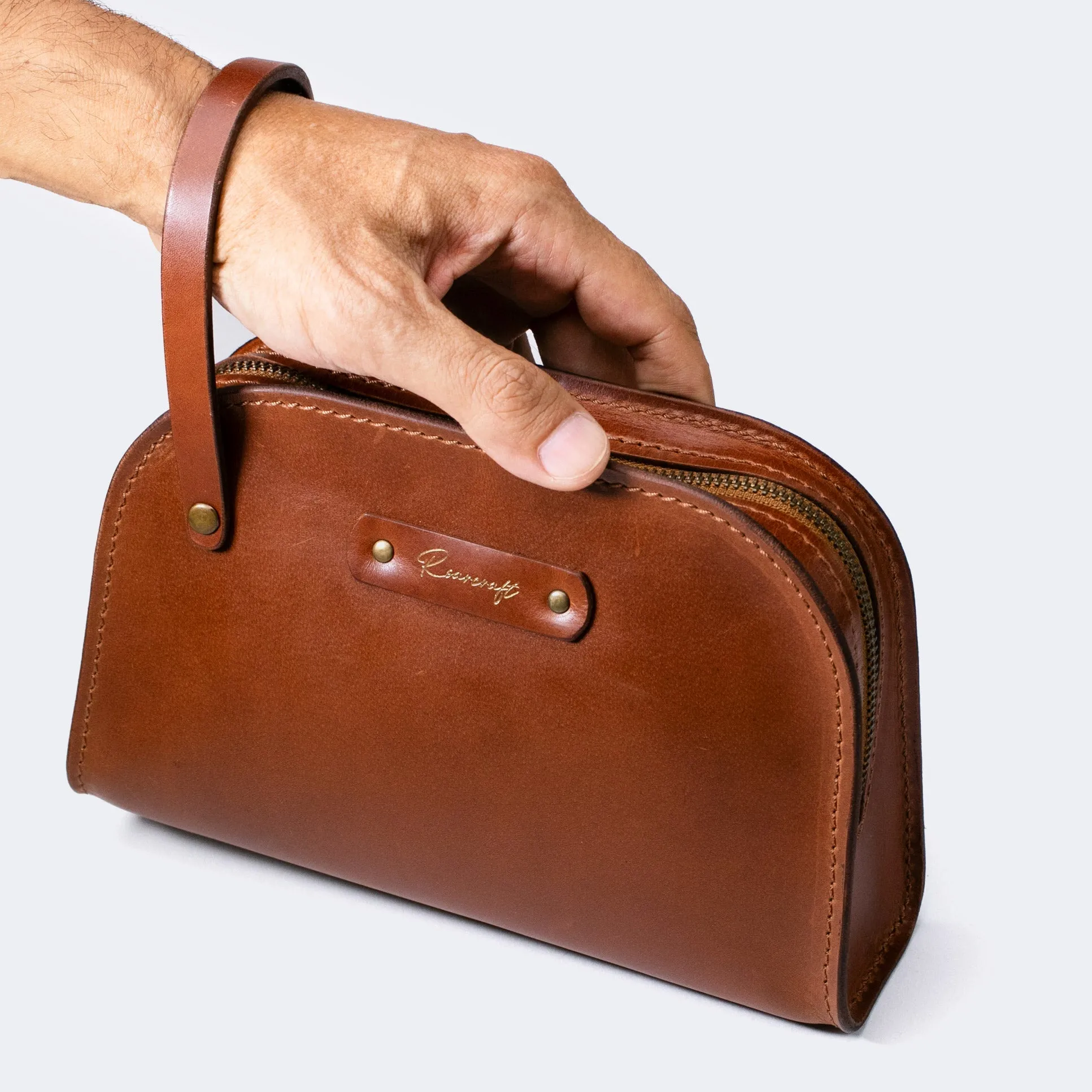Leather Clutch - Mens Daily Handbag