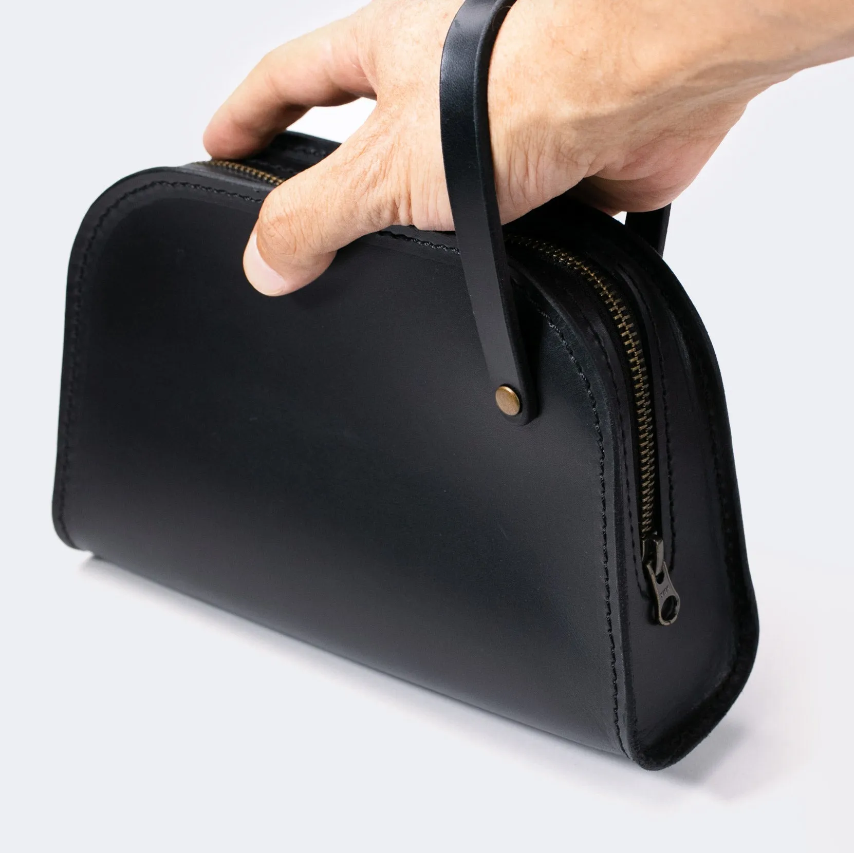 Leather Clutch - Mens Daily Handbag
