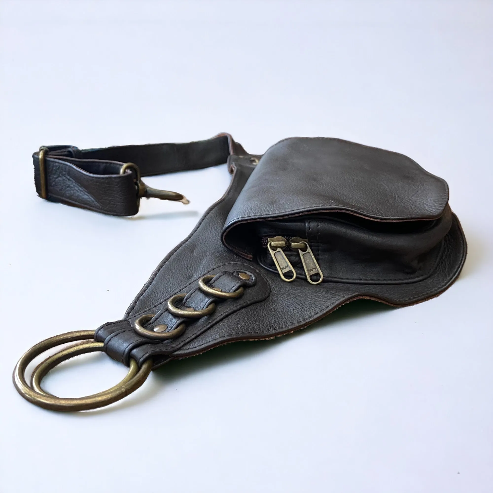 Leather Nelya Belt - Falcon Brown | Ex Display