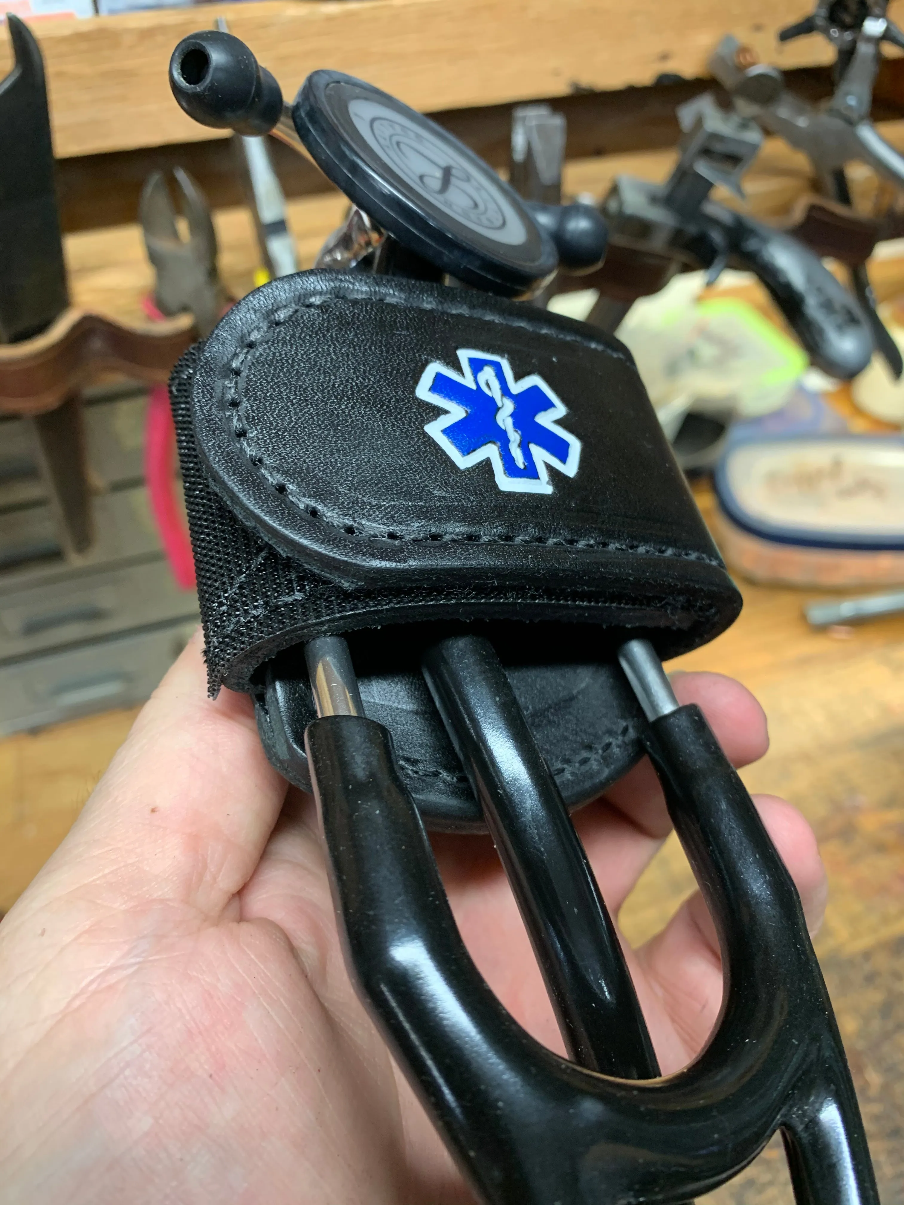 Leather Stethoscope Holder
