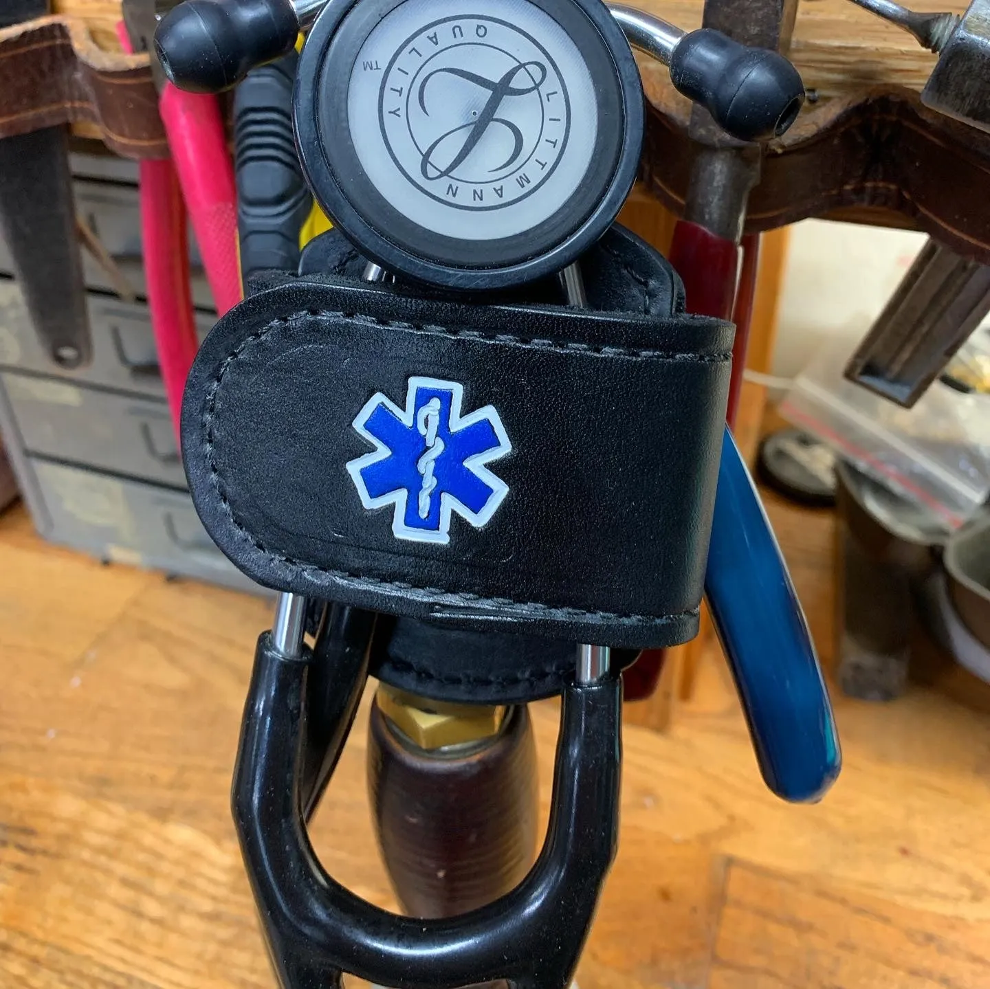 Leather Stethoscope Holder