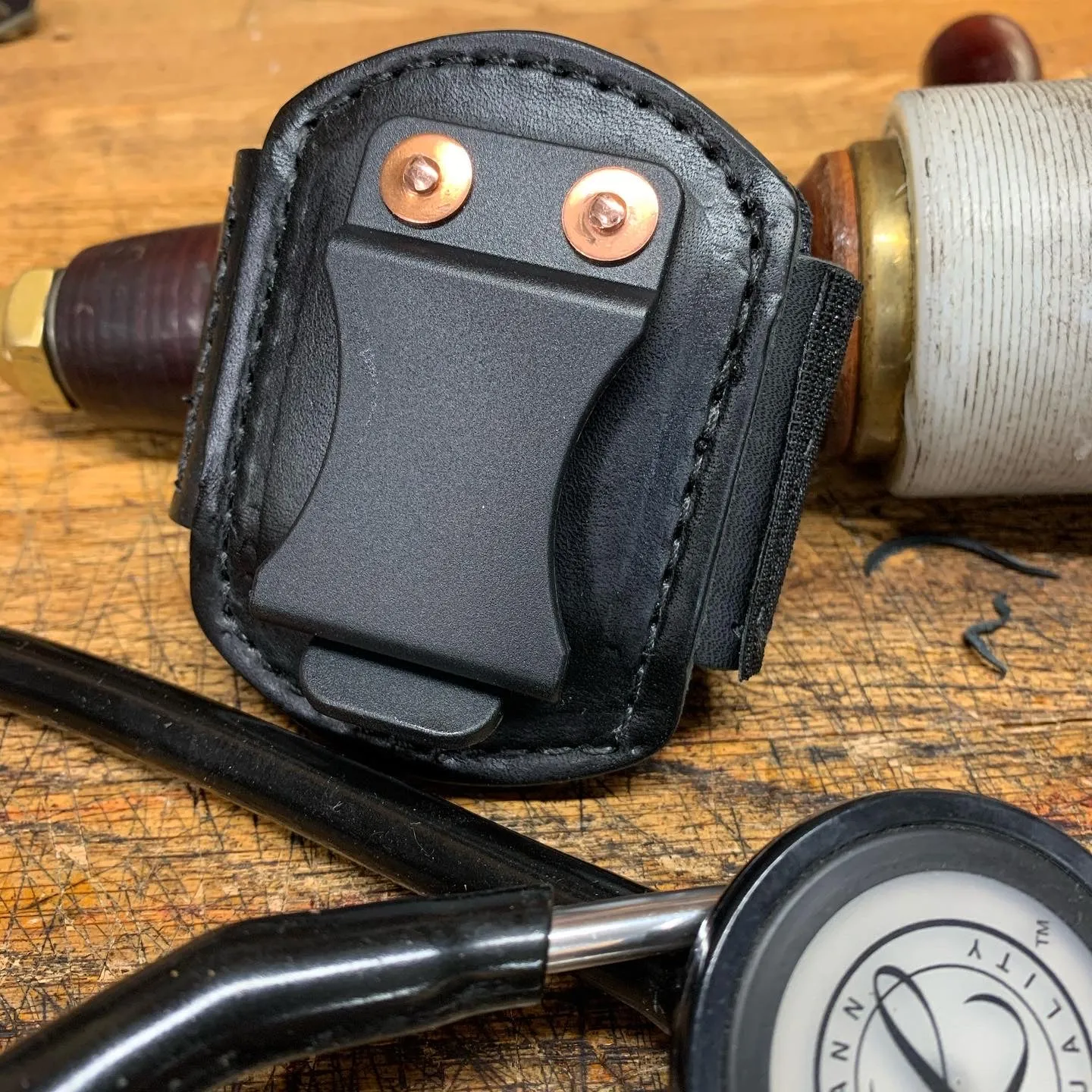 Leather Stethoscope Holder