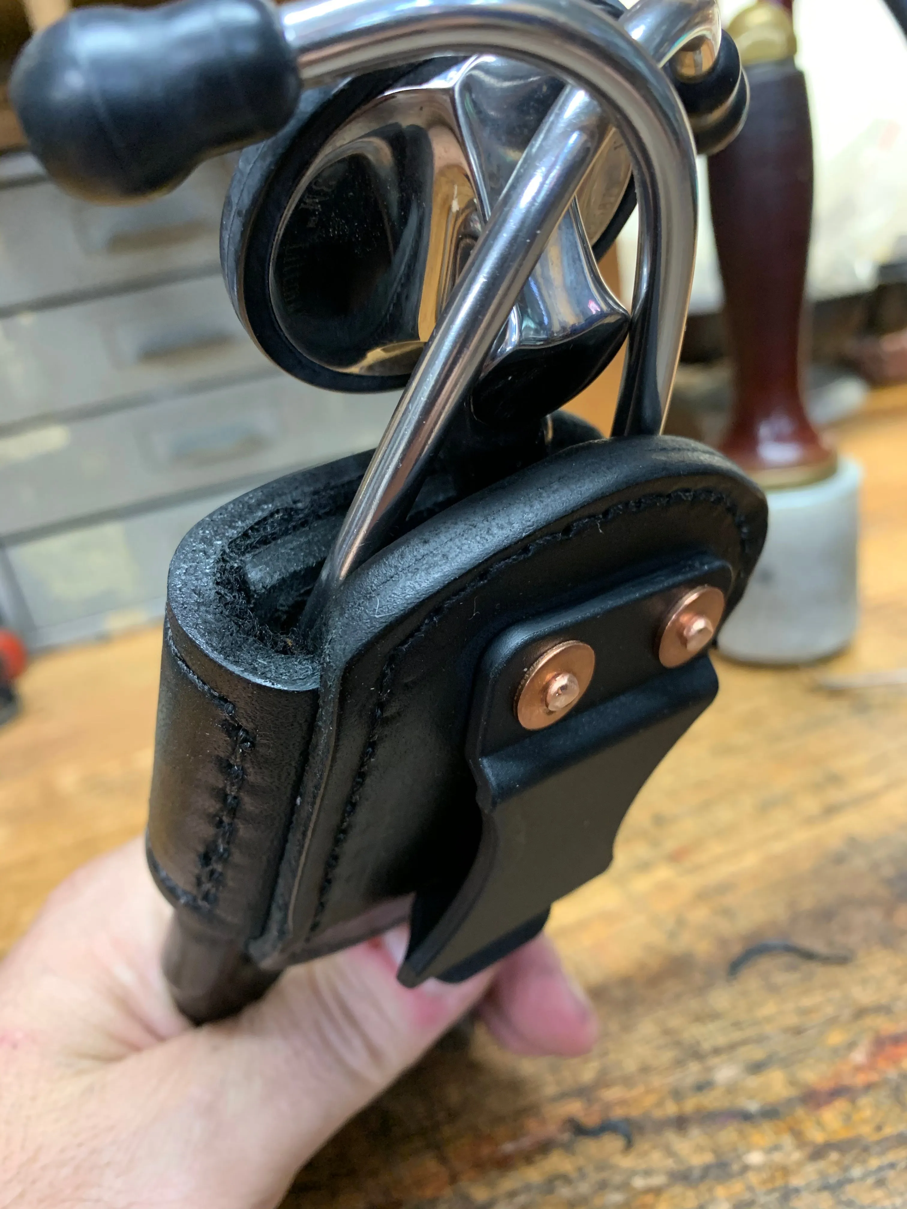 Leather Stethoscope Holder