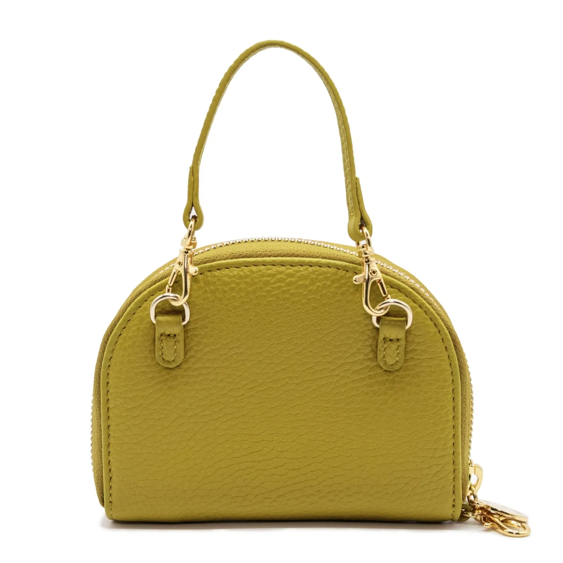 Light Olive Zip Coin Pouch 2.0