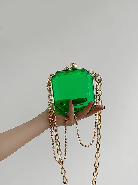 Lipstick Design Graceful Chain Novelty Bag