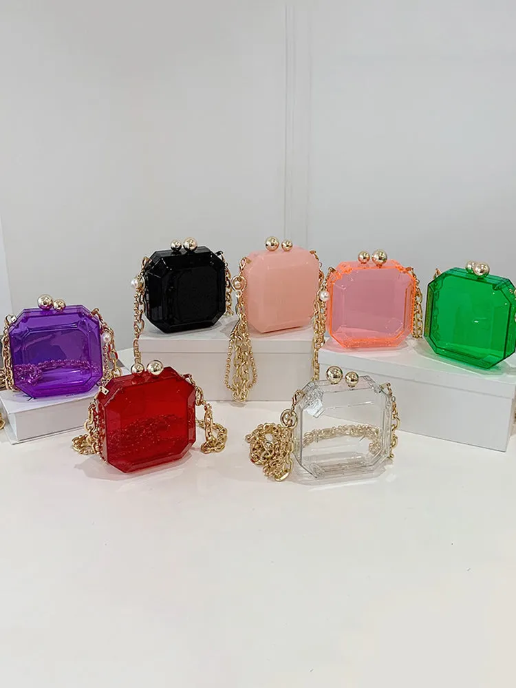 Lipstick Design Graceful Chain Novelty Bag